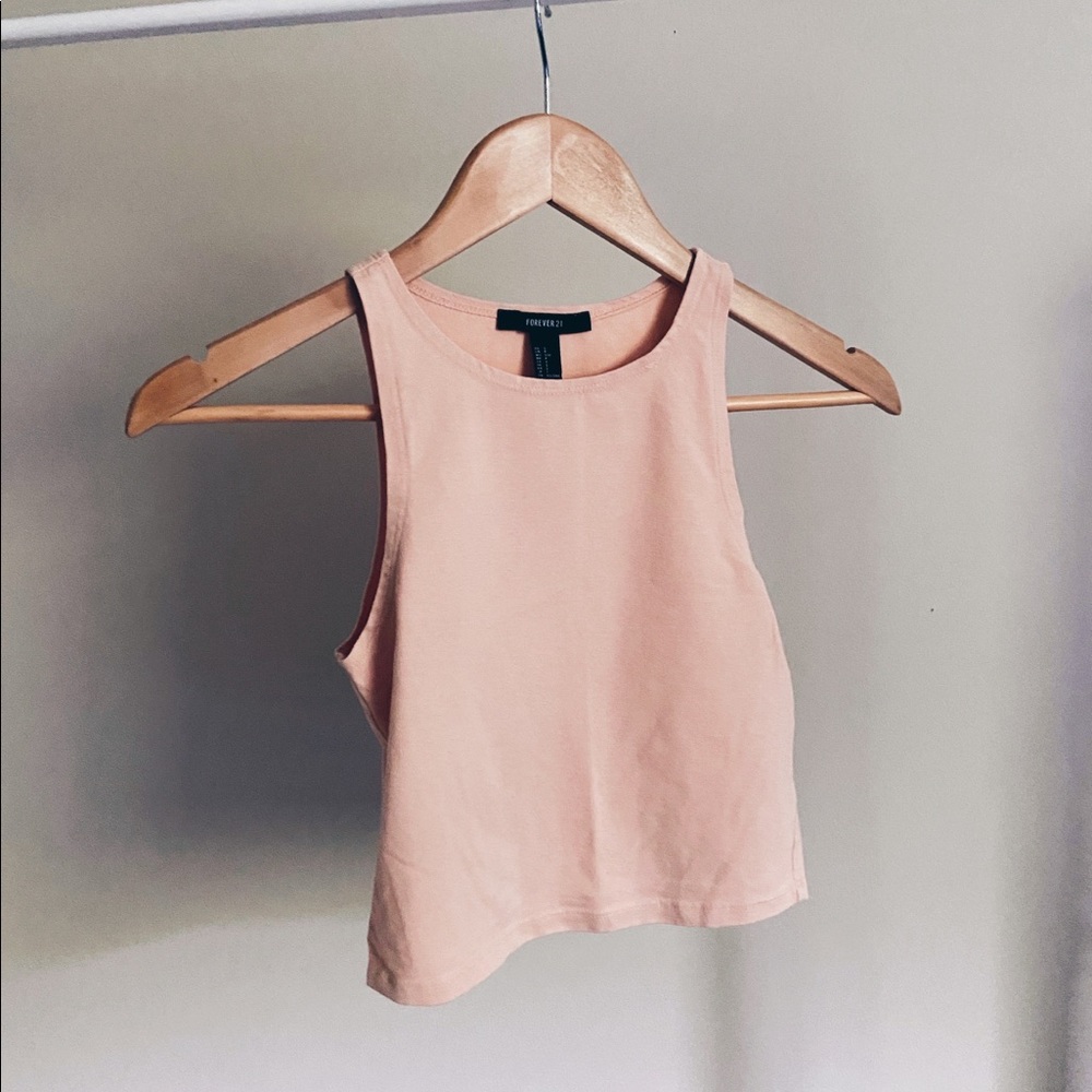 Crop Tank Peach